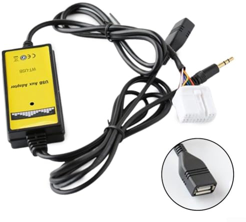 Interfaccia CD MP3 Adattatore AUX Ingresso Cavo USB con Lettore di Schede Per Honda Accord Civic Ridgeline Pilot CRV Odyssey S2004 2011 Compatibile Auto Audio Giocatori