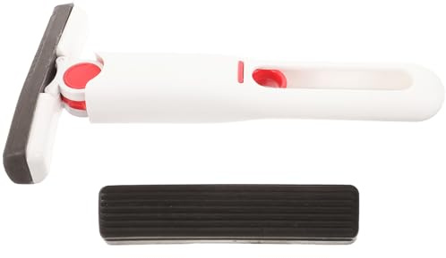 SEWOART Mini Fregona de Mano Portátil Dos Cabezales de Esponja Reemplazables Trapeador Pequeño para Cocina y Escritorio Material ABS Suave Adecuado para Limpieza de Espacios Reducidos