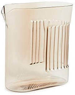 Areaware Ridge Kitchen Pitcher | Caraffa in vetro | Visibility (Smoke)