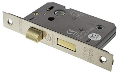 Atlantic Bathroom Lock [CE] 3 - Polished Nickel