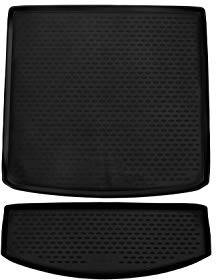 Element Passgenaue Gummi Laderaumwanne Kofferraumwanne für VW Touran I 1T1 1T2 1T3 Kombi Bj 03-14 7-sitze