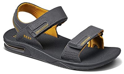 Reef Men's Fanning Flip Flops, Golden Days, 12 UK