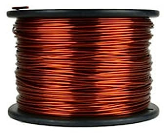 Copper Enameled Magnet Wire for Electric Motor Winding Wire | AWG 10 to 20 Gauges | Electrical Industrial Power Transformer Magnetic Coil Maker (12 Gauge, 4KG) red