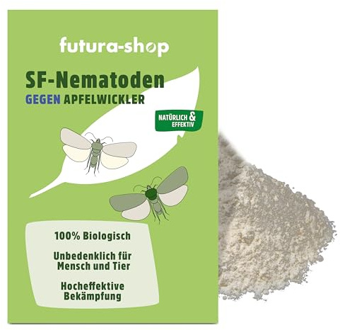 SF Nematoden gegen Apfelwickler 100% biologische und giftfreie Bekämpfung 5 Mio. für 1,5 Hochstamm oder 5 Spalierbäume | Zur Bekämpfung von Apfel wicklern