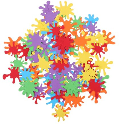 Alipis Confeti Decorativo de Colores 300 Piezas Papelillos Pequeños para Fiestas Bodas Cumpleaños Manualidades Suministros para Eventos