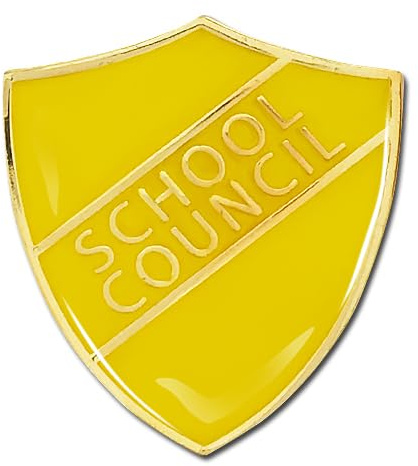 School Council Shield Badge Lapel Pin
