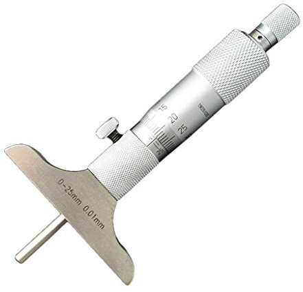 Micromètres d'extérieur Micromètre de profondeur micromètre 0-25mm / 0.01mm micromètre 0,01mm micromètre