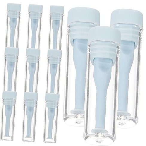 CTIRCHIU 12pcs Contact Lenses Removal Tool Silicone Contacts Remover Stick Small Portable Eye Plunger for Travel Use and Daily Handling