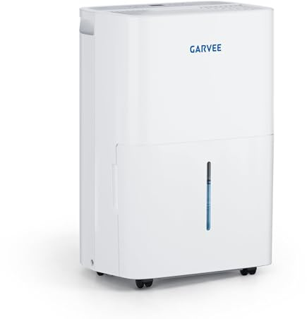 GarveeMore Luftentfeuchter 20L/Tag mit Digitaldisplay,Fahrbar