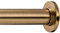 Ivilon Tension Curtain Rod - Spring Tension Rod for Windows or Shower, 36 to 54 Inch. Warm Gold