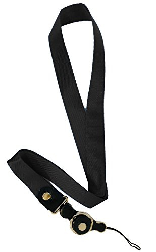KP TECHNOLOGY Nokia 5.3 - Lanyards neck straps for mobile cell phones, cameras, USB flash drives, keys, key chains, ID name tag badge holders etc For Nokia 5.3 (BLACK)