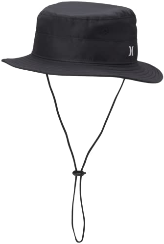 Hurley Herren M Back Country Boonie Hats, schwarz, Einheitsgröße