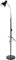 Virone LAR Lampara de Pie max 20W 155cm E27 (Negro)