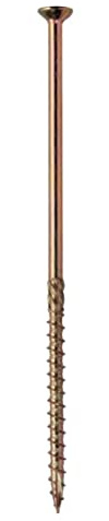 Vis charpente tête fraisée T30 6x100 zingué bichromaté FISSAGI - Boite 100-92002