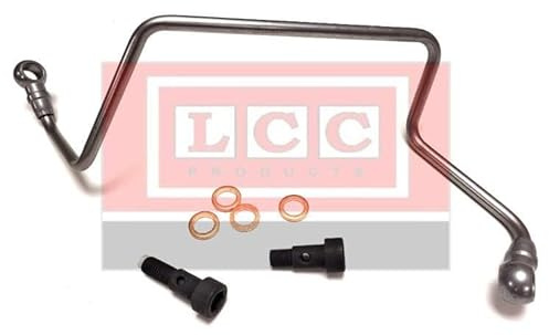 LCC LCC4121 Ölleitung für Turbolader Ölvorlaufleitung Turbolader Kompatibel mit FORD Focus II Schrägheck DA, HCP, DP Focus II Kombi DA, FFS, DS, PEUGEOT 206 Schrägheck 2A/C 206 CC 2D, CITROËN