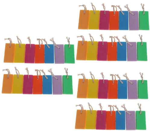 ABOOFAN 54pezzi Pomice Per Esfoliazione e Rimozione Della Morta Strumento Per Ruvide Colori Facile Usare e