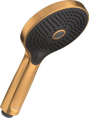 Duravit Handbrause 3jet Click 120 MinusFlow 240mm, Anschl.-G. G 1/2, bron gebürstet