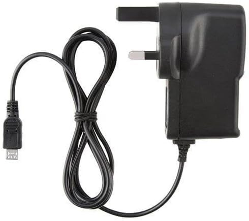 Mr Gadget's Solutions Micro USB Mains Wall Plug Wired Charger Compatible With Huawei Y6, Doro 5030 6030 6520 1360 1370 5030 6520 611 8030/810/Liberto 820 Mini/Claria GSM Mobile Phone/AMAZON KINDLE FIR