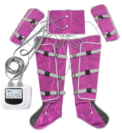 Dispositivo di drenaggio linfatico, massaggiatore linfomatico, 40 W, 16 camere di gruppo, tecnologia di saldatura ad ultrasuoni, dispositivo terapeutico a doppia efficienza, massaggiatore per gambe