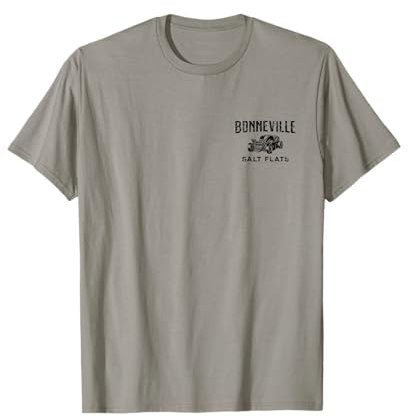 Salière rétro Bonneville Utah Design vieilli T-Shirt
