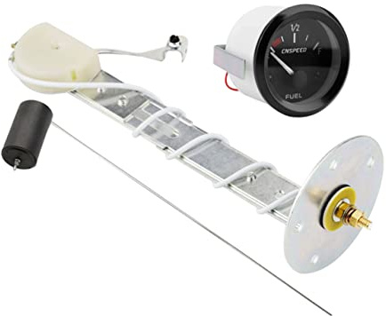 GLEAVI indicatore del carburante auto misuratore di livello dell'olio contalitri universale Contatore dell'olio 12v