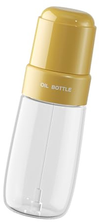 ZYMIADOU Botella pulverizadora de aceite de cocina recargable, dispensador atomizador a prueba de fugas para hornear, asar a la parrilla y freidoras de aire, uso en aerosoles de barbacoa para asar