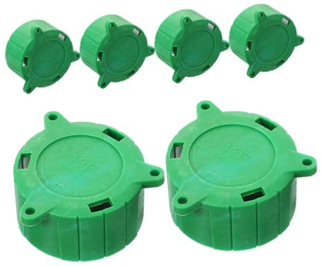 IMIKEYA 6pcs Plug Dust Cover Pin Trailer Connector Protective Cover for Parking Use Secure Connection