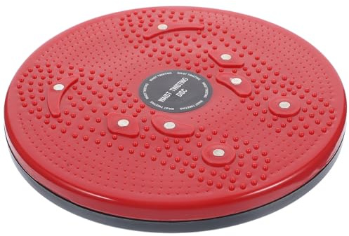 Parliky Kleines Rotierendes Twist Board Fitnessgerät für Zuhause Rutschfestes Trainingsgerät zur Gewichtsreduktion und Kalorienverbrennung Tragbare Twisting Waist Disc mit Stabilem