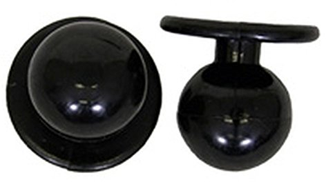 Kochknöpfe Kugelknöpfe Kochjacke Berufsbekleidung 12 Stück/Packung (schwarz)