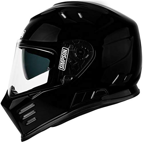 Simpson Helmet Venom Black Metal (MH) 54-XS