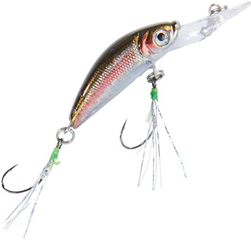 Balzer UV Confidential Minnow Wobbler 3,4cm 2,1g - Forellenwobbler, Farbe:Regenbogenforelle