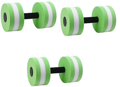 Amosfun 3stücke Aquatic Exercise Eva Wasserhantel Für Wassergymnastik Schwimmende Für Wasser- Und Pooltraining Hervorragenden Und Flexibilität