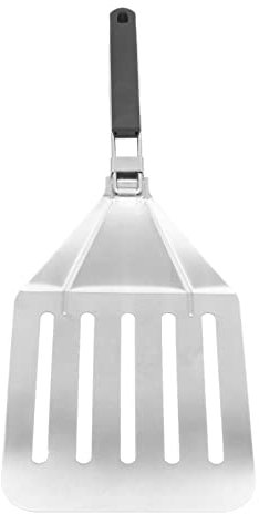 Pizza Peel Shovel, Pizza Peel Stainless Steel Foldable Handle Pizza Shovel, Pizza Turning Peel Pizza Baking Accessorie Pizza Oven Accessory
