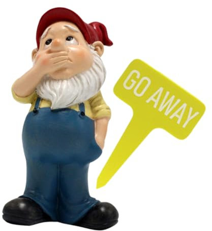 Parliky 1ensemble Figurine De GNOME De Jardin Résine Décoration Extérieure Adorable pour Jardin Ornement Créatif Et Détail Élégant pour Offrir Ou Décorer Lors des Festivals