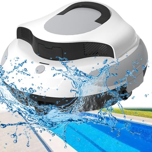 Swimming pool hoover, rechargeable automatic pool cleaning robot,wireless intelligent cleaning underwater cleaning suction unit