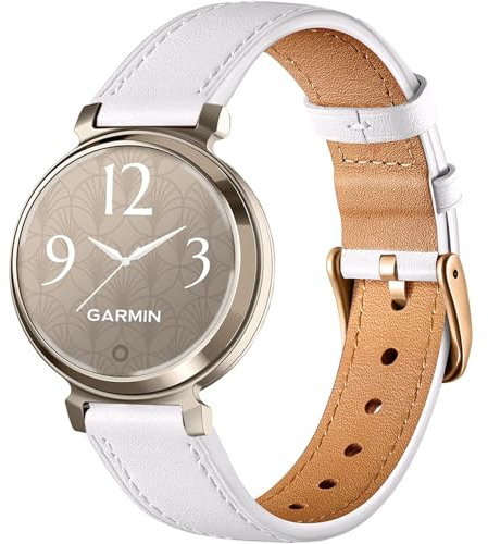 Issinlky Leatherband for Garmin Lily 2, 14MM Business Band for Garmin Lily 2 Gentlemen Ladies