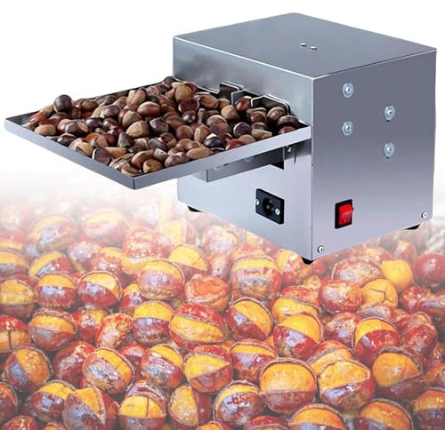 vnmudzeo Utensile per L'Apertura delle Castagne da 160 Giri/Min, Macchina Elettrica per Il Taglio delle Castagne da 60 W,220V
