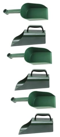 Gadpiparty 3sets Garden Soil Scoop Lightweight Plastic Hand Perfect for Bonsai Flowers Plants Succulents 2pcs*3