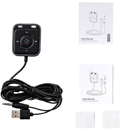 Receptor 5.3 compatible con Bluetooth de 3.5 mm, adaptador USB para PC, portátil, computadora, escritorio, receptor USB