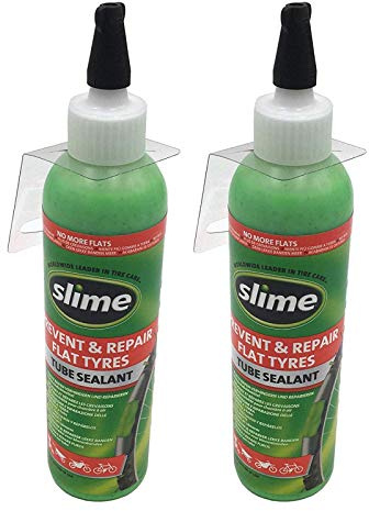 Slime Bike Tube Sealant (Pack of 2)