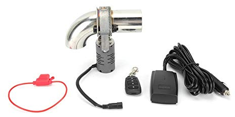 Valvola di scarico elettrica, valvola di scarico elettrica in acciaio inossidabile marmitta valvola del tubo con telecomando