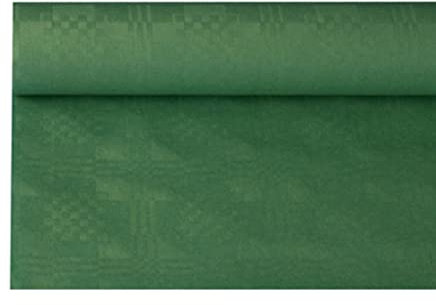 Nipter Tischdecke Papier, Tischtuch Dunkelgrün Tischdeckenrolle 1,2m x 8m, Einwegtischtuch, zuschneidbar, 3 Rollen