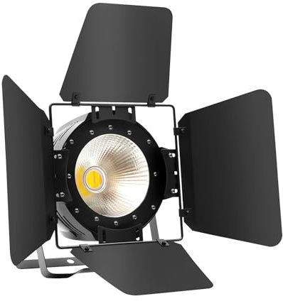 200W LED COB Warm White 2 in 1 Par Bühnenbeleuchtungseffekt Schuppenlicht Theaterlicht Scheinwerfer Flutlicht Bühnenlicht Publikum Bühnenlicht