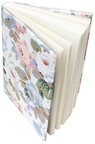 STOBOK Buchhülle aus Gewebe mit Zartem Muster Schutzbuchhülle für Schulhefte und Notizbücher Praktisch für Schule und Büro