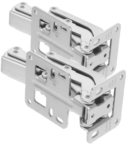 SOESFOUFU 2stücke Verstecktes Türscharnier Aus Kaltgewalztem Stahl Mechanismus Für Unsichtbare Türbeschläge Montage Für Elegante Türen Öffnungsfunktion Hochbelastbar Für