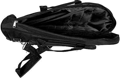 BESTonZON Gepolsterte Stoßfeste Trompeten-aufbewahrungstasche Leichter Tragbarer Rucksack Mit Zubehörfach Kompakte Und Praktisches Design Für Musiker Und Trompetenspieler