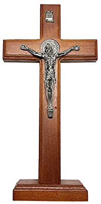 Holzfigur, dekorative Heilige Figur, Ornament, Dekoration für katholische Dekoration