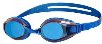 Arena Unisex Zoom X-Fit spegel fitness simmare glasögon, blå