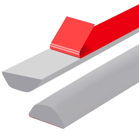 150cm Walk-in Barrera de Suelo para Cuarto Húmedo,Autoadhesivo para Baño Tira de Sellado para Ducha,Separación de Húmedo y Seco Junta para Plato de Ducha,Barrera de Agua para Ducha para Baño,Cocina