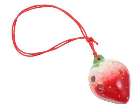 DIKACA Erdbeer-okarina Für Anfänger 1 Set 6-loch-akustikinstrument Für Kinder